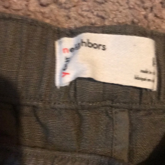 Your neighbors.  Thin linen pants - Picture 2 of 3